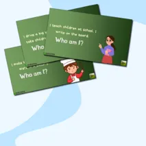 Who am I — Викторина по теме 'Профессии' на английском языке