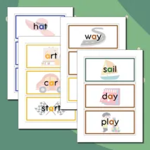 Игровые карточки для изучения звуков, которые даёт буква 