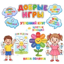 Утренний круг. Добрые игры