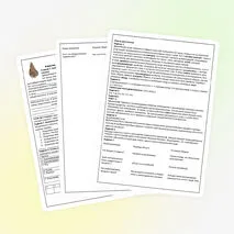 Обобщающий рабочий лист по теме 