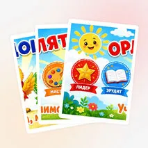 Оформление стенда. «Орлята-дошколята».