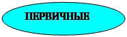 Овал: ПЕРВИЧНЫЕ
