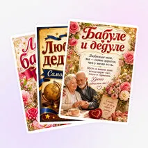 Открытки для бабушек и дедушек