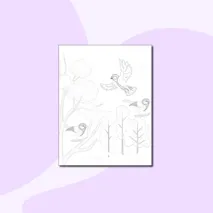 Книжка-раскраска для детей на тему «Синичкин день!»