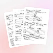 Комплект «Переходная проверочная работа по английскому языку» (2-9 классы)