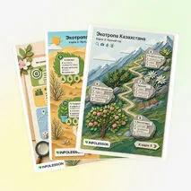 Дидактическая игра «Охрана растений Казахстана: игра на применение знаний в учебных ситуациях»