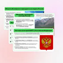 Презентация на тему: Стратегия устойчивого развития. ООПТ. Объекты Всемирного природного и культурного наследия. 10 класс, география.