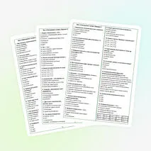 Итоговый тест по геометрии за курс 7 класса (4 варианта, 60 вопросов, ответы)