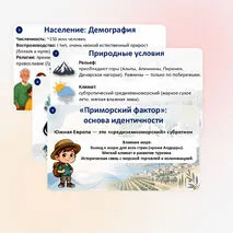 Презентация по географии «Южная Европа: общие черты и особенности природно-ресурсного капитала, населения и хозяйства субрегиона»