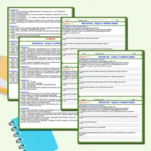 Карточки «Биология — наука о живом мире»