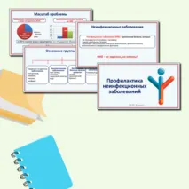 Презентация по ОБЗР «Профилактика неинфекционных заболеваний». 9 класс.