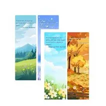 Закладки для книг с мотивационными цитатами