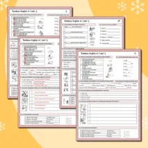 Rainbow English 4 класс. Контрольная работа Unit 2