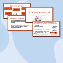 Презентация по теме «Духовная культура»