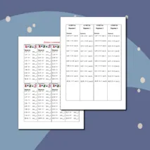 Карточки-пятиминутки по теме 