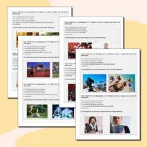 Задания для отработки устной части ЕГЭ по английскому языку (сравнение картинок)