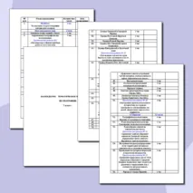 Календарно - тематическое планирование по географии 7 класс.