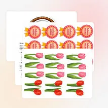 Аппликация ко Дню матери / на 8 марта. Поделка ко Дню матери / на 8 марта