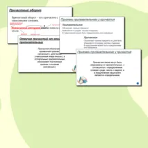 Презентация к уроку русского языка в 7 классе по теме 