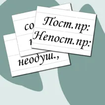 Дидактический материал для доски/Морфологический разбор имени существительного/Подготовка к ВПР