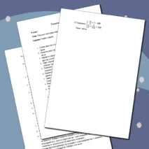 Дидактический материал 