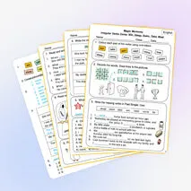 Рабочий лист «Magic Moments» Spotlight 4, 14b