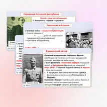 Презентация по Всеобщей истории «Рост международной напряжённости в 1930-е гг. Гражданская война в Испании» (10 класс)