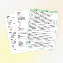 Spotlight 9. Контрольная работа/1 модуль.