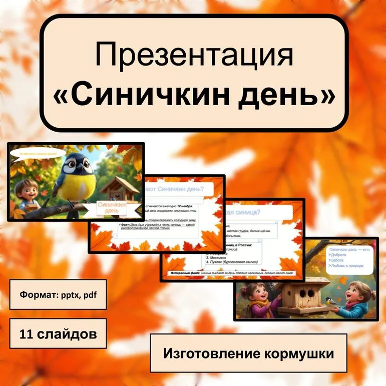 Презентация «Синичкин день»