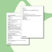Проверочная работа по математике для 5 класса «Натуральные числа. Арифметические действия».