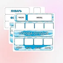 Оформление кабинета «Погода»