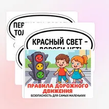 Комплект оформления по теме: «Правила дорожного движения»