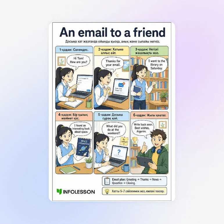 Комикс «An email to a friend»