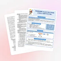 Урок №16. Решение задач по теме «Сила упругости».