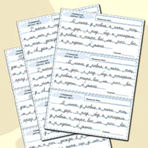 Карточки Словарь словарные диктанты на весь 3 класс (30 диктантов) Школа России