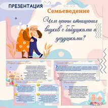 Чем ценны отношения внуков с бабушками и дедушками? Презентация. Семьеведение.