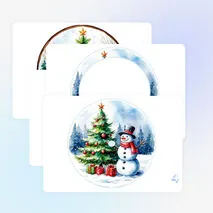 Вертушка «Снеговик» (3 штуки)
