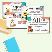 Наглядный материал: Состав слова