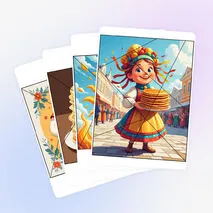 Пазлы «Масленица» (разрезные картинки)