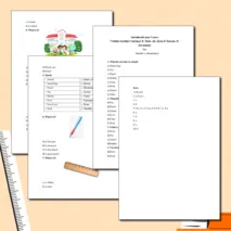 Тест по Английскому языку 3 класс Module 1. School days!