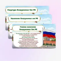 Презентация по ОБЗР «Состав и назначение Вооруженных сил Российской Федерации» 8 класс