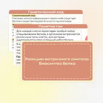 Презентация «Реакции матричного синтеза. Биосинтез белка»