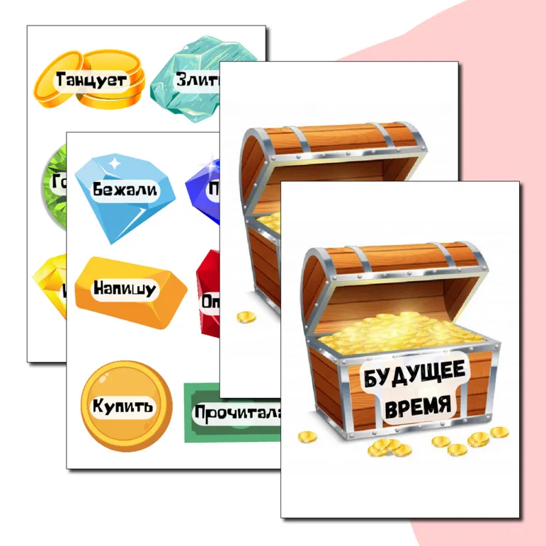 Русский язык. 3 класс. Игра. Время глаголов.