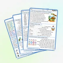The Hare and the Tortoise Spotlight 4 Рабочий лист