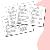 Карточки для подготовки к ОГЭ по математике (геометрия, задания 15 - 19)