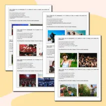 Задания для отработки устной части ЕГЭ по английскому языку (сравнение картинок)