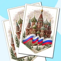 Растяжка - флажки “4 ноября. День народного единства” 