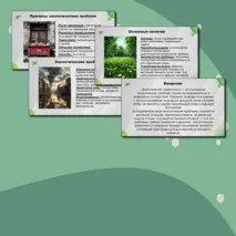 Комплект урока по предмету «ОБЗР» для 11 класса на тему: «Экологическая грамотность и разумное природопользование» (презентация + конспект урока + технологическая карта)
