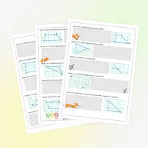 Рабочий лист по геометрии «Фигуры на квадратной решётке» (9 класс, подготовка к ОГЭ, 18 задание)