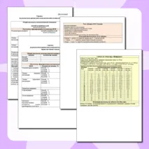 Диагностика психологической готовности к школе: комплект документов